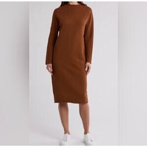 Frank & Eileen Isabelle Funnel Dress Cinnamon size S